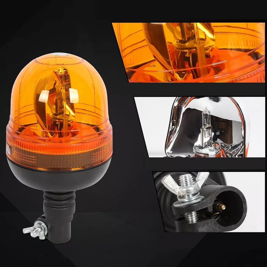 Lampa ostrzegawcza H1 - lampa z bliska