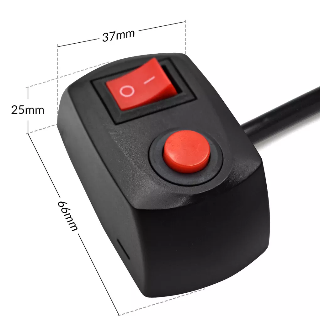 Kontroler do lamp Hoalte LED - wymiary