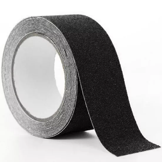 Ochronna taśma bezpieczeństwa PEVA 5x500 cm - czarna