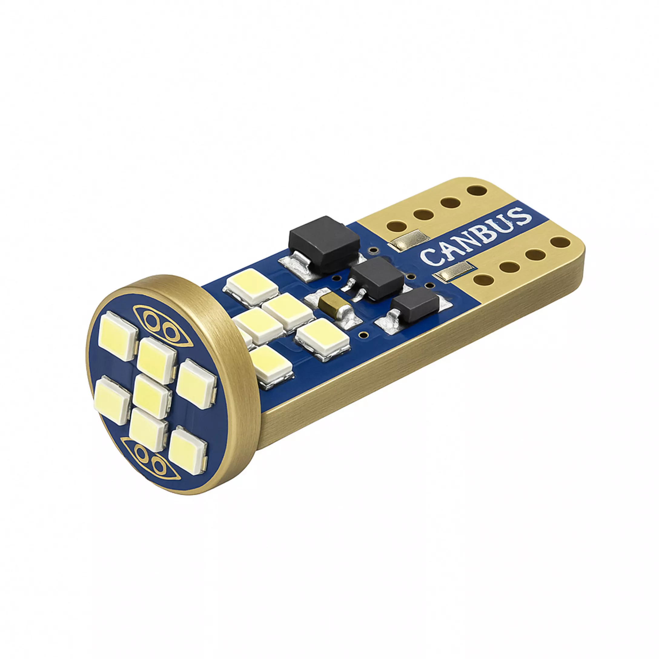 Żarówka HOALTE W5W T10 21 SMD LED CANBUS - widok ogólny