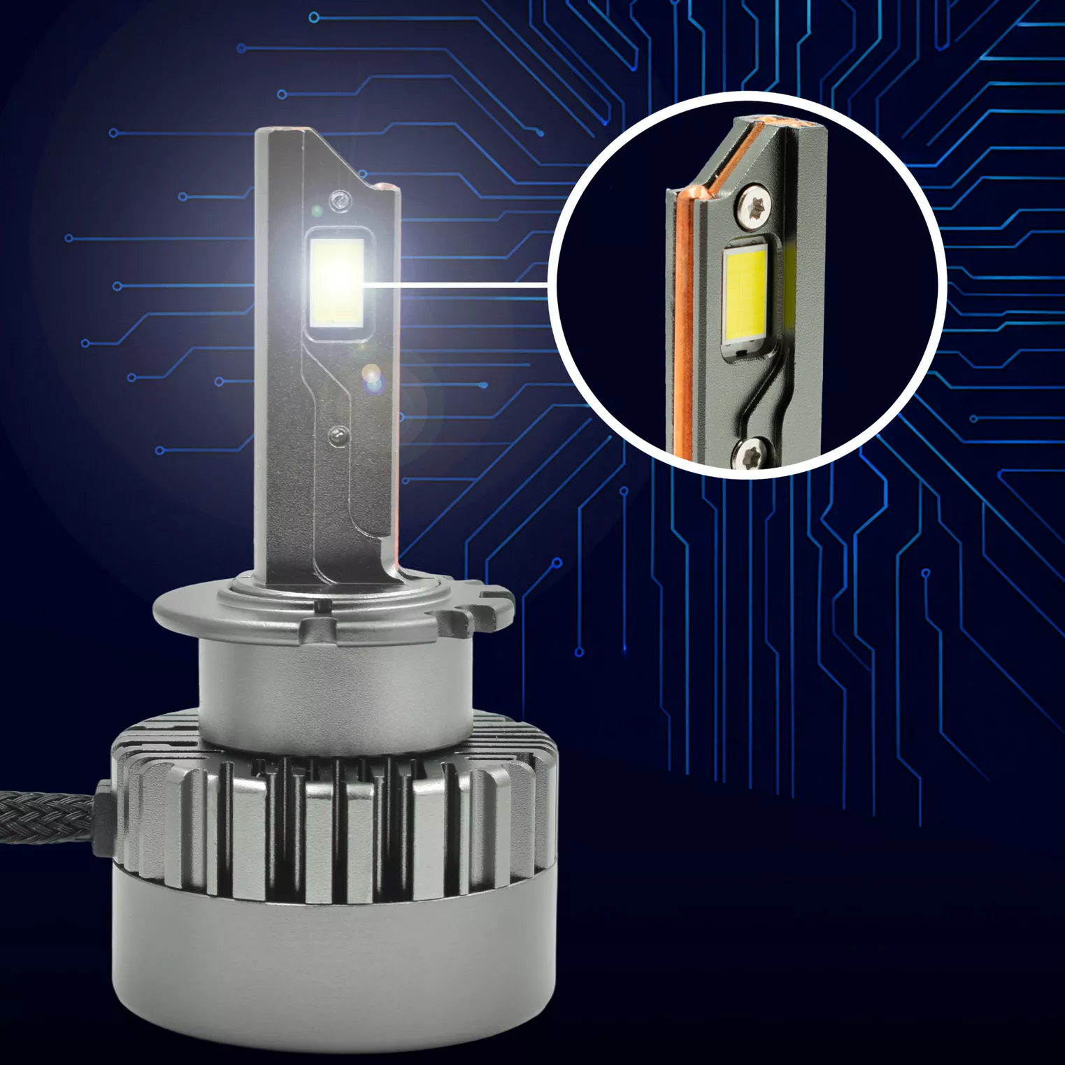 Żarówki LED D2S – działanie led