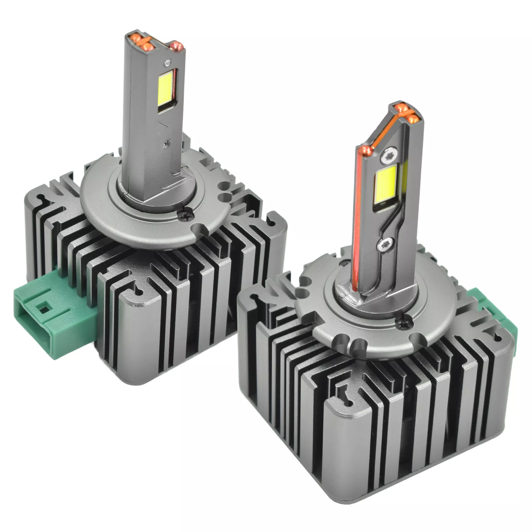 Żarówki LED D3S – widok dwóch sztuk z góry