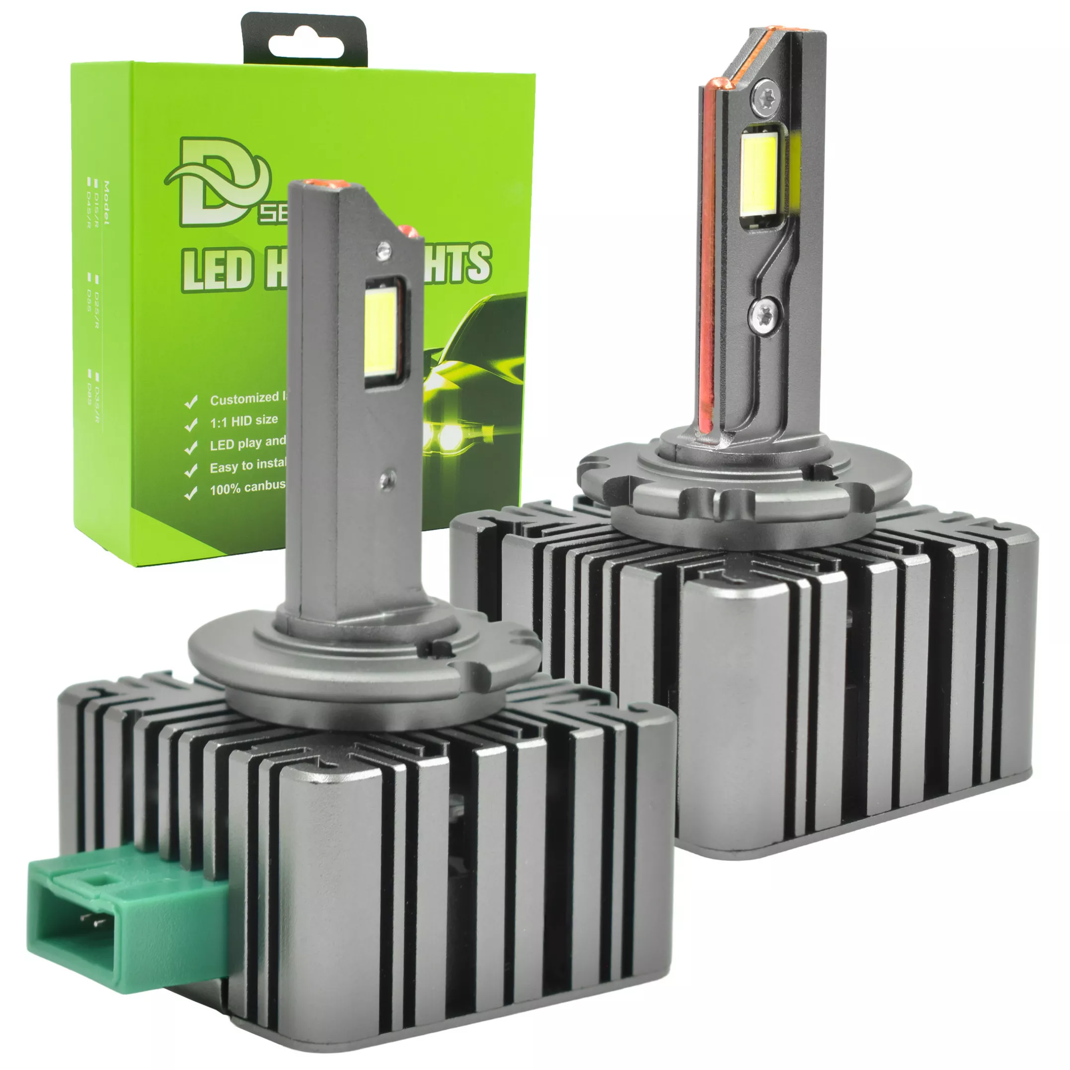 Żarówki LED D3S – widok produktu opakowanie