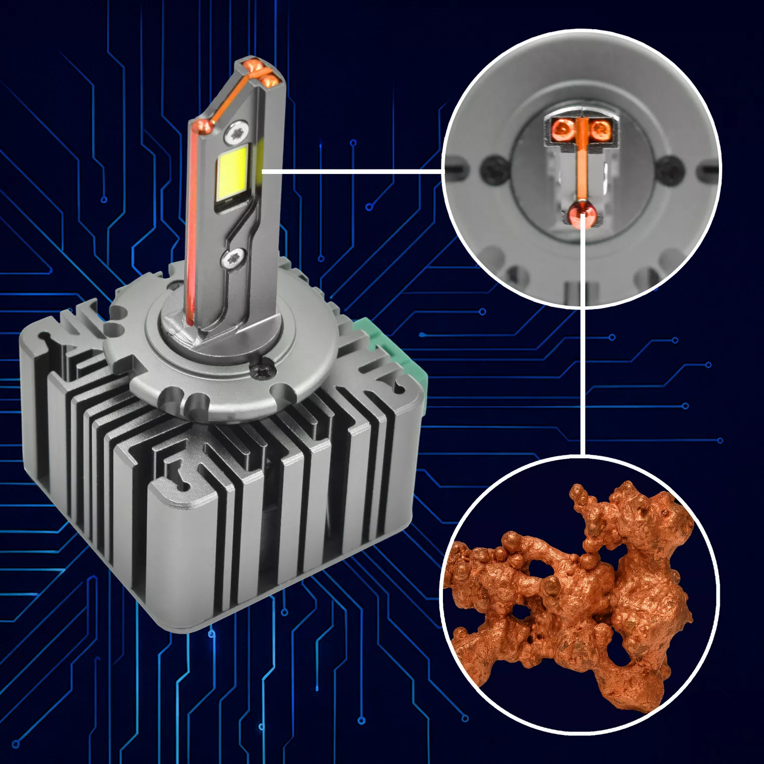 Żarówki LED D3S – działanie