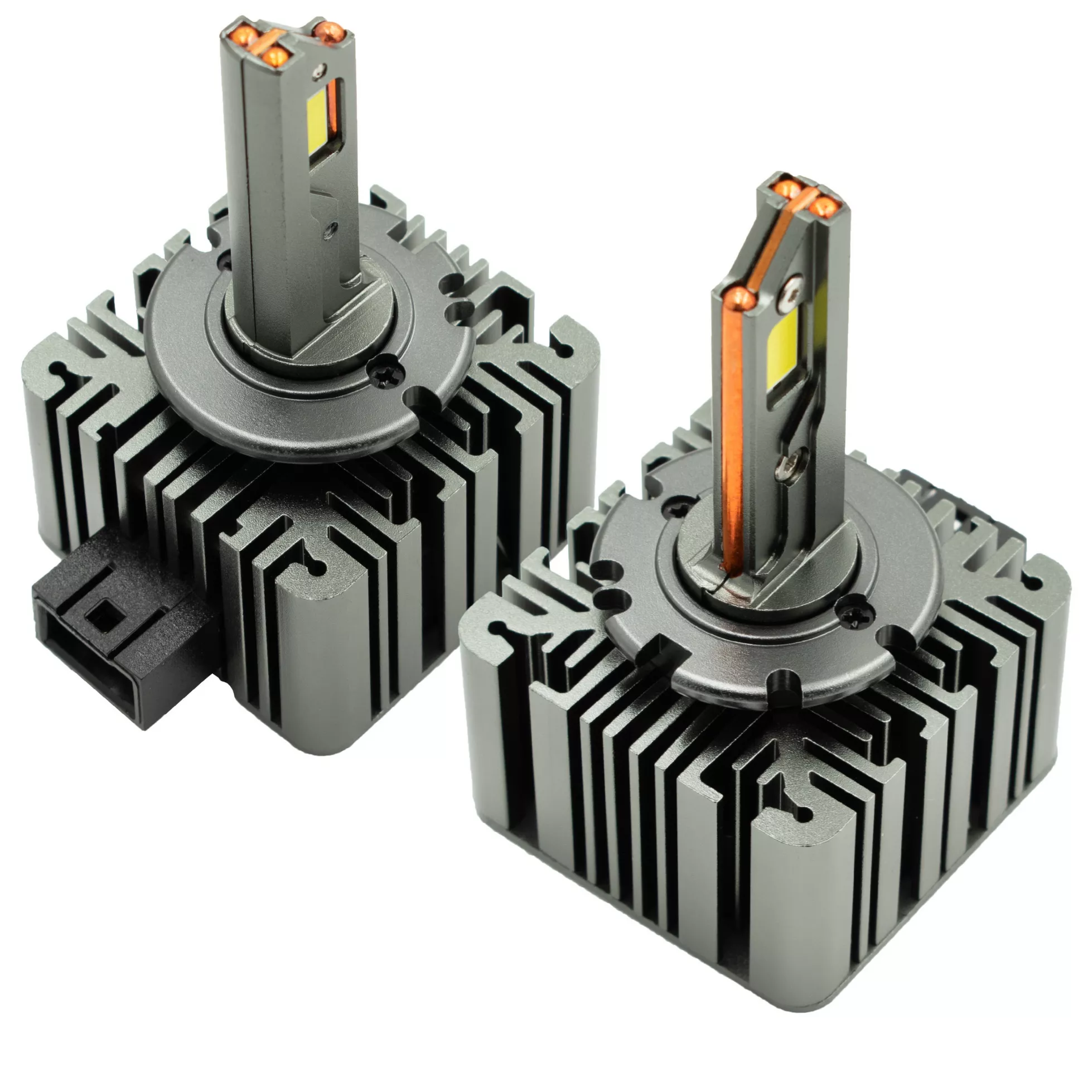 Żarówki LED D1S – widok kompletu z góry