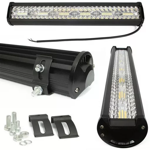 LIGHT BAR 360W widok główny - elementy w zestawie