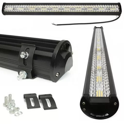 LIGHT BAR 600W - widok główny z zestawem elementów