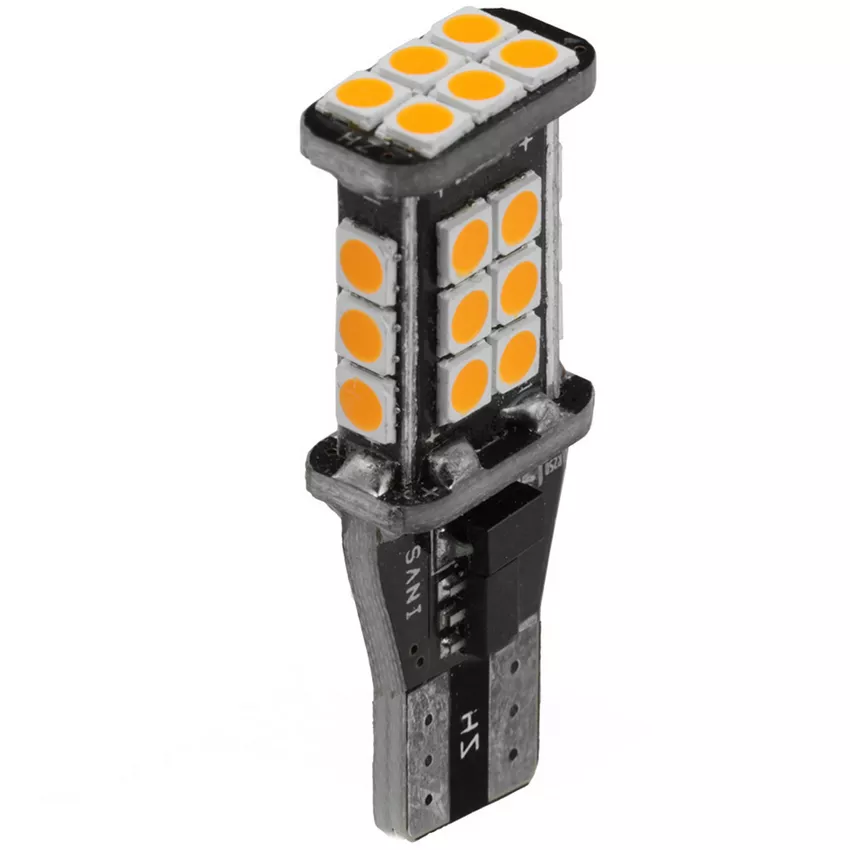 WY16W T15 LED 24 SMD — żarówka z bliska