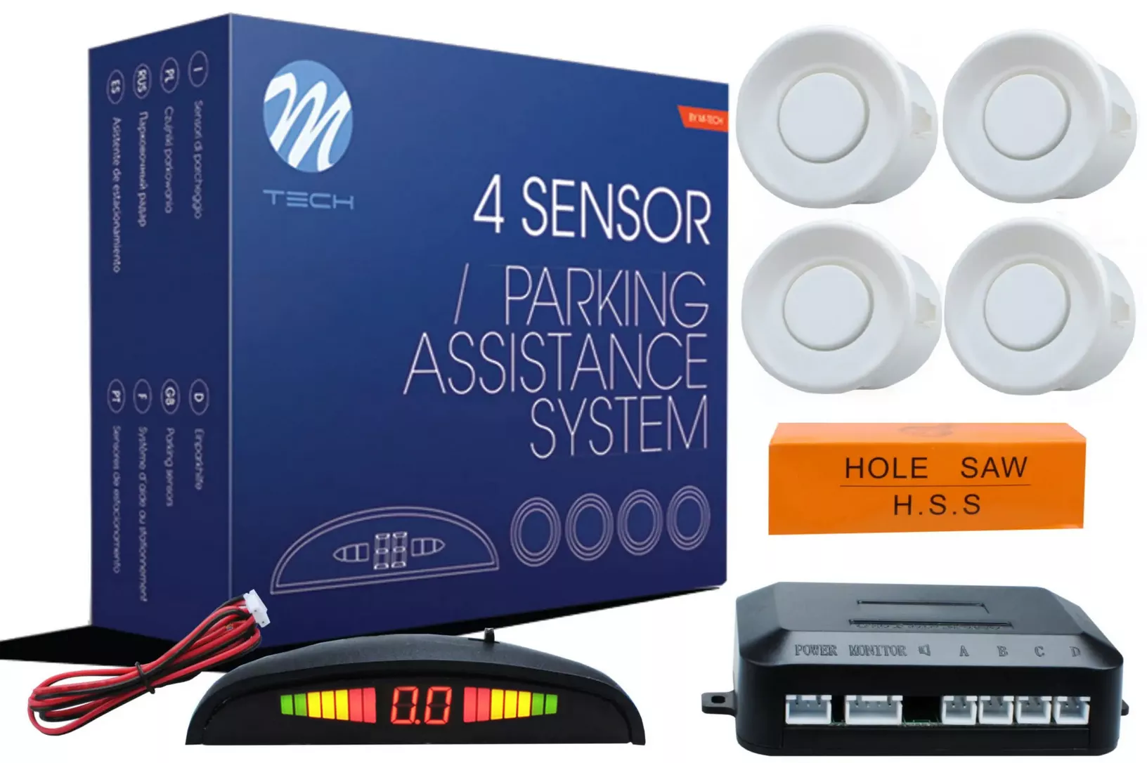M-TECH - zestaw czujników parkowania