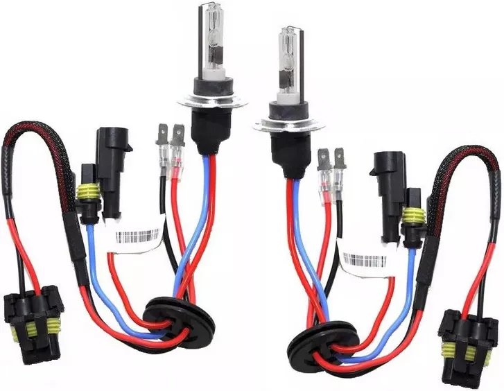 M-TECH H7R Xenon HID 5000K — żarniki z bliska