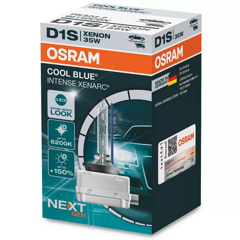 OSRAM D1S Cool Blue Intense Next Gen 6200K - opakowanie