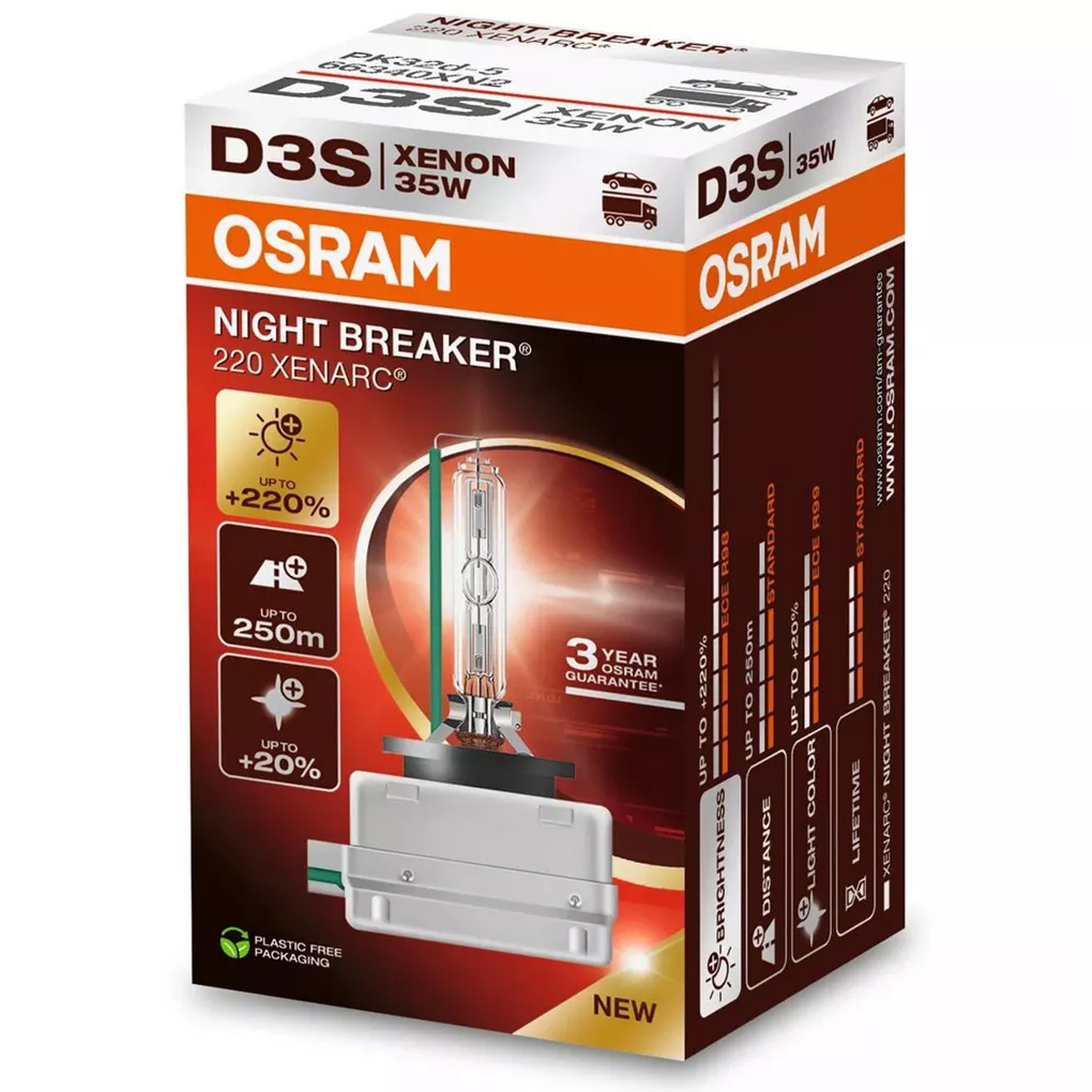 OSRAM D3S Night Breaker 220 – opakowanie