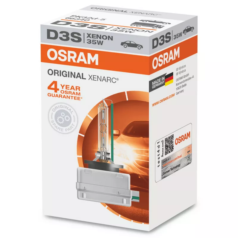 OSRAM D3S XENON ORIGINAL XENARC 66340 - opakowanie