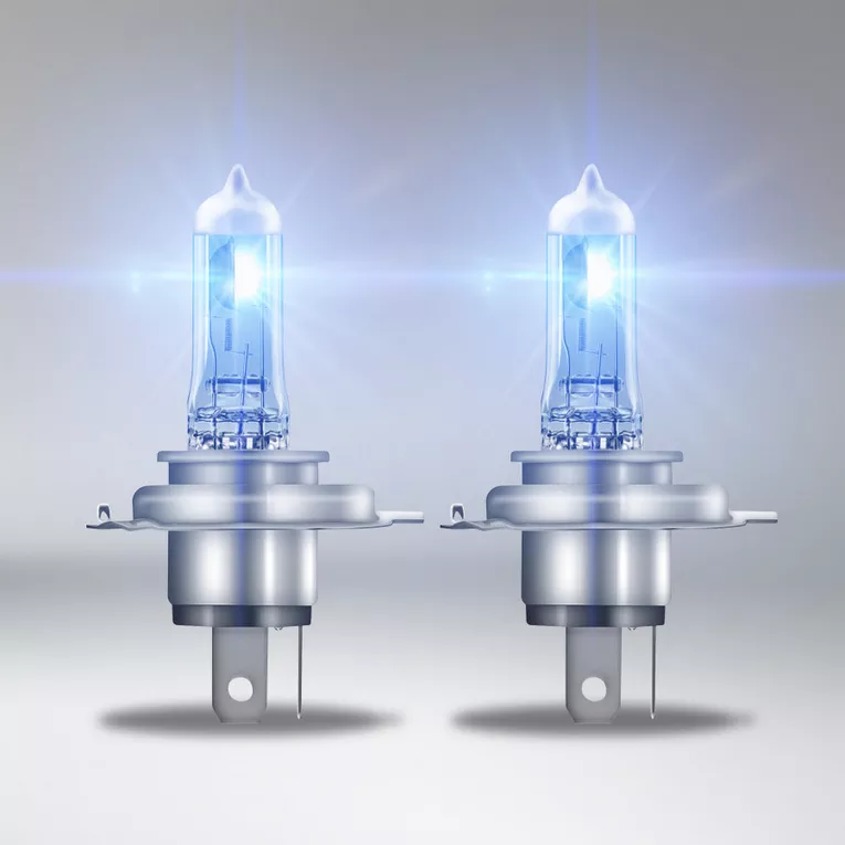 OSRAM H4 CBI Next Gen — efekt białego światła