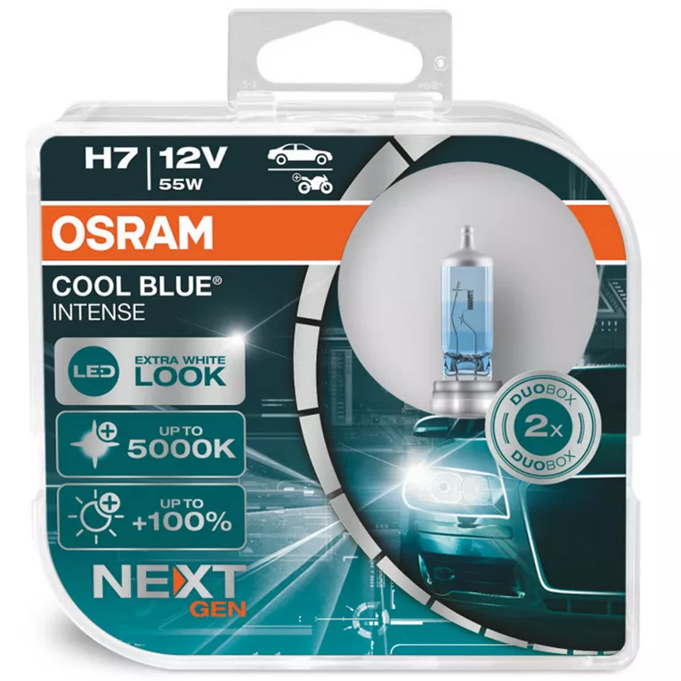 OSRAM H7 Cool Blue Intense Next Gen - opakowanie