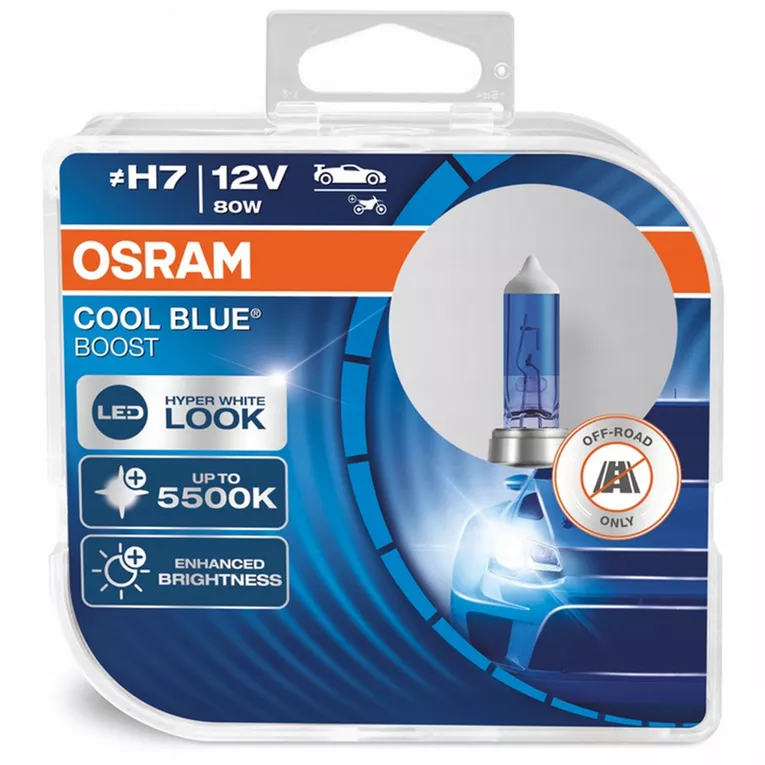 OSRAM H7 COOL BLUE BOOST - opakowanie