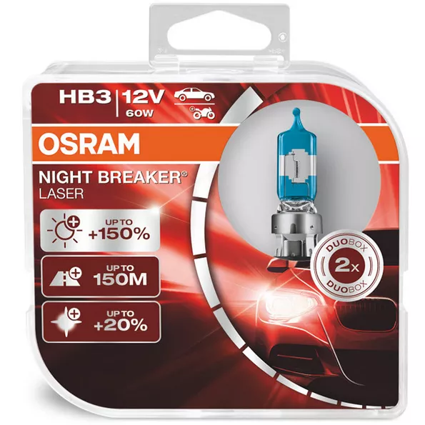 OSRAM HB3 9005 Night Breaker Laser +150% - opakowanie