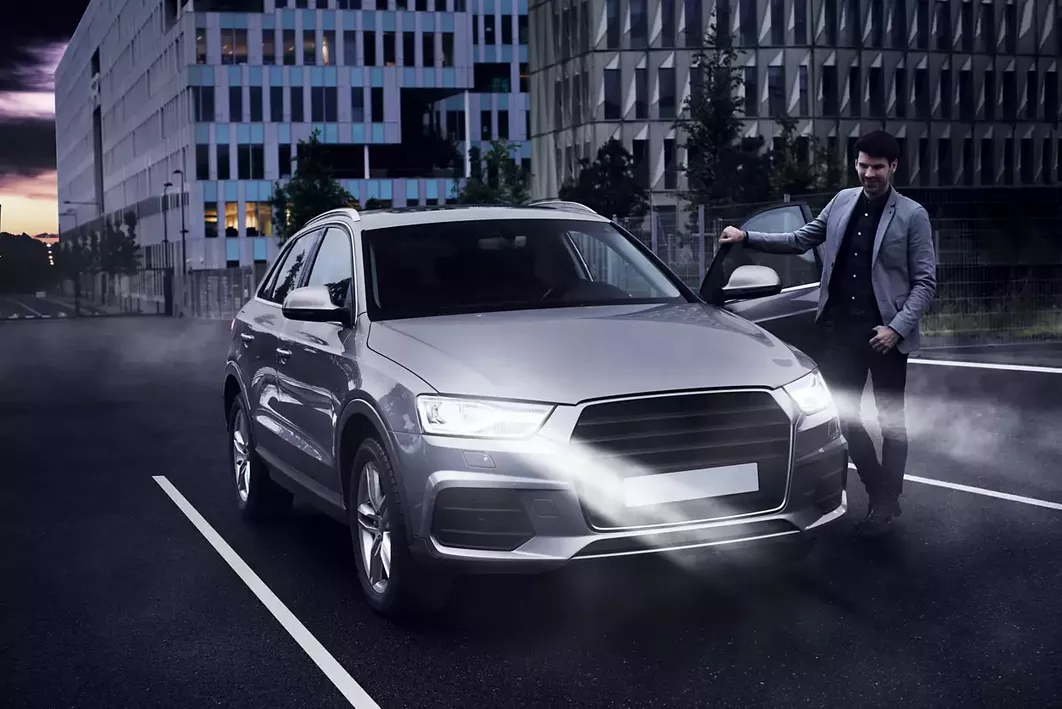 PHILIPS D1S White Vision porównanie światła