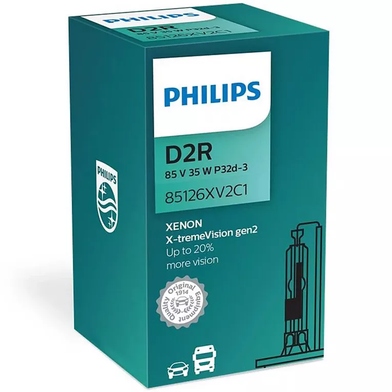 PHILIPS D2R X-TREME VISION gen. 2 żarnik ksenonowy - opakowanie