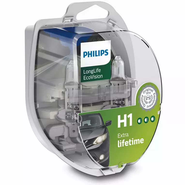 Philips H1 LongLife EcoVision - opakowanie