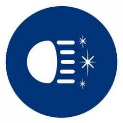 Philips GT200 — zasięg wiązki światła