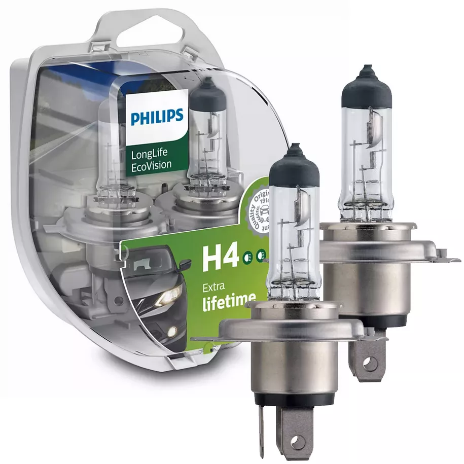 PHILIPS H4 LongLife EcoVision - opakowanie
