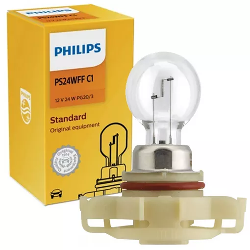 PHILIPS PS24W 12V 24W PG20/3 – żarówka z opakowaniem