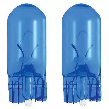 Philips W5W WhiteVision Ultra - żarówki z bliska