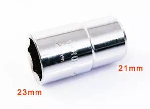 Teleskopowy klucz do kół - nasadka