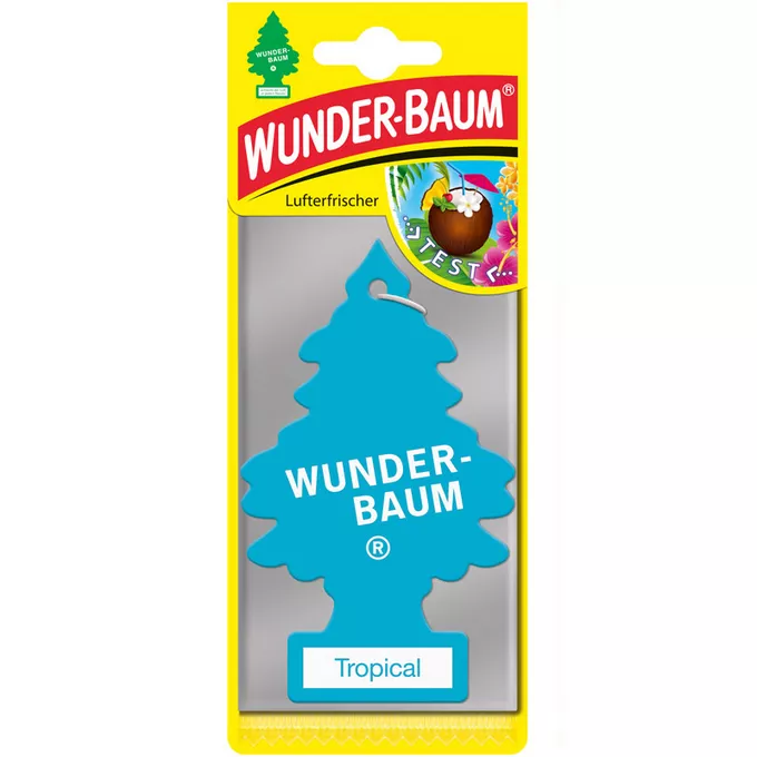 Wunder-Baum Tropical — zawieszka zapachowa (drzewko)