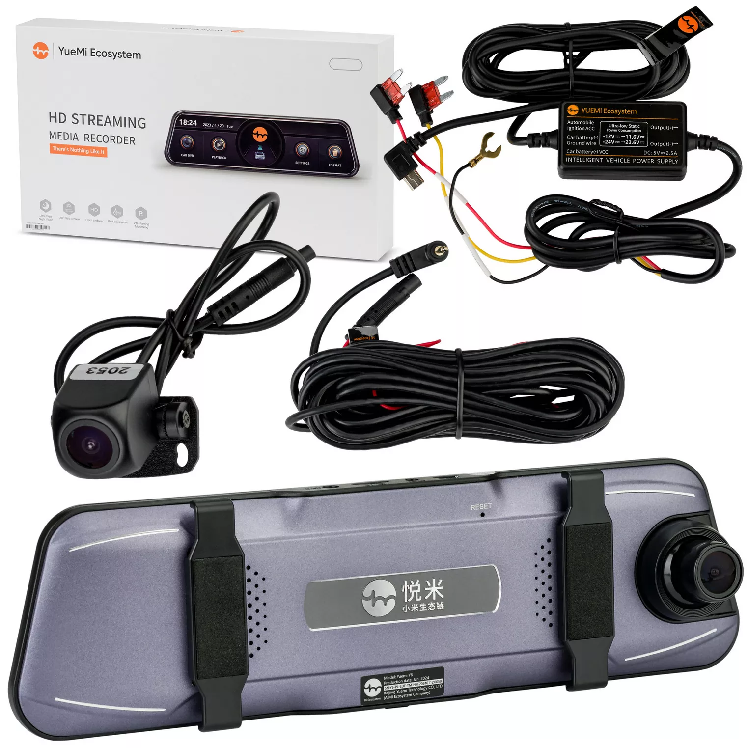 YUEMI Y6 – zawartość zestawu