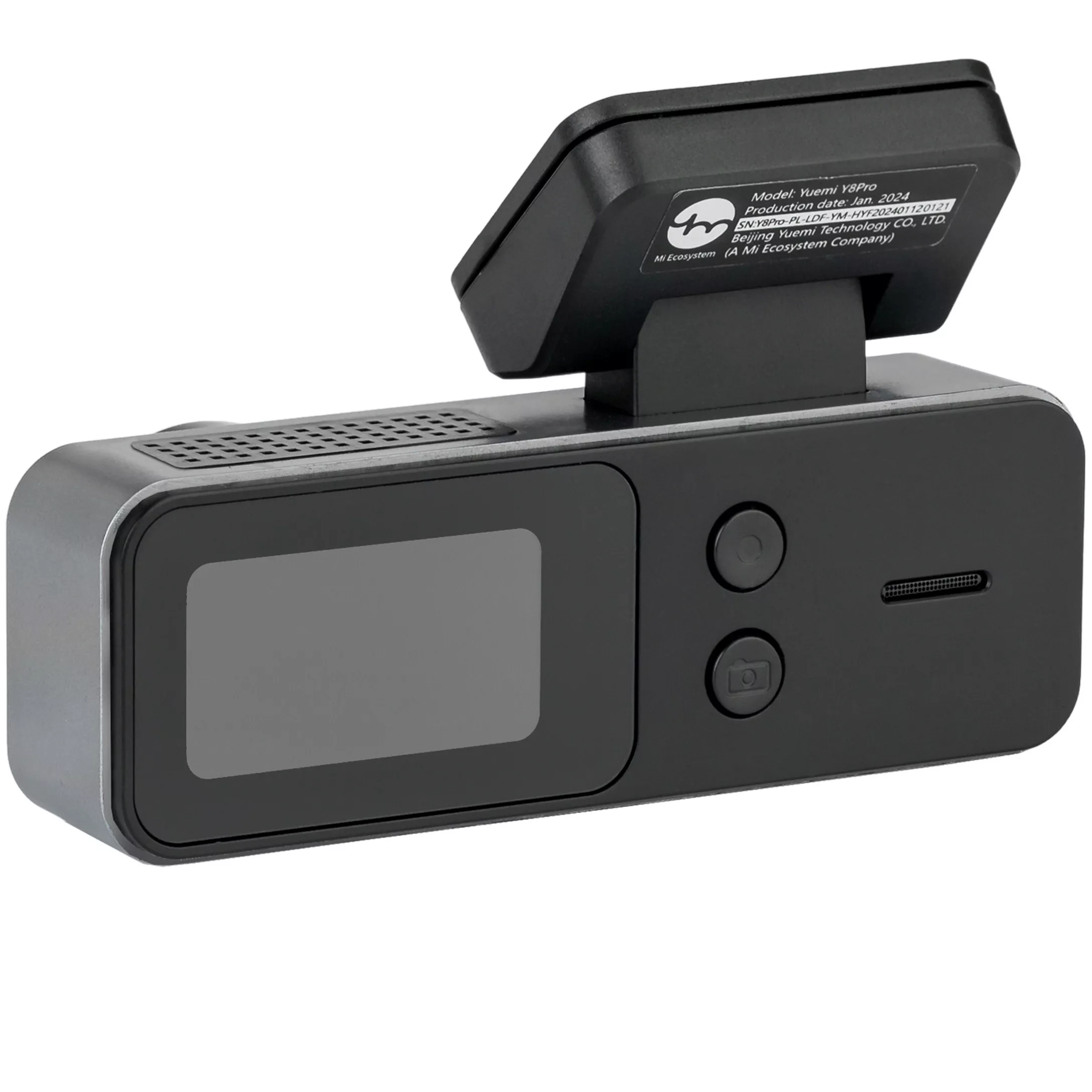 YUEMI Y8 - ekran kamerki i przyciski