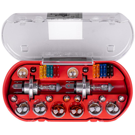 Żarówki i bezpieczniki AMiO H4 12V zestaw