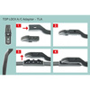 Adaptery do wycieraczek samochodowych ALCA / HEYNER - Top Lock A/C