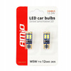 Żarówki LED W5W T10 canbus 12V/24V 12 SMD białe