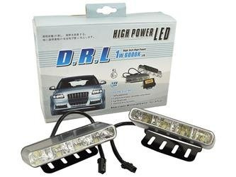 Światła do jazdy dziennej 4 LED DRL 12V RL00 automat