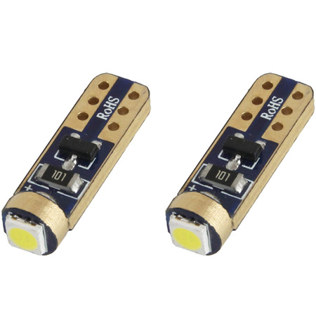 Żarówki LED AMiO T5 SMD 12V High Power 5600K