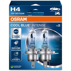 Żarówki halogenowe Osram H4 Cool Blue Intense 12V 60/55W komplet