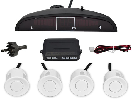 Czujniki parkowania z wyświetlaczem M-Tech 4 sensory