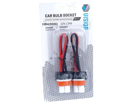 Kostki montażowe Carmotion do żarówek HB4 (9006) ceramiczne