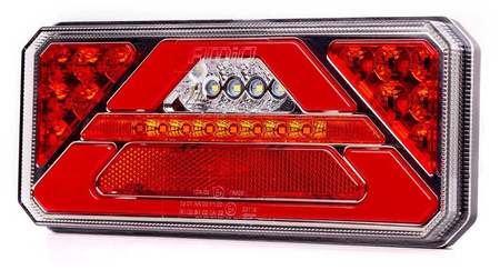 Lampa zespolona dynamiczna prawa AMiO RCL-02-R