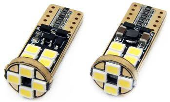 Żarówki LED Hoalte W5W T10 Canbus 12 SMD 12V białe