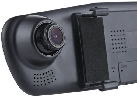 Wideorejestrator jazdy DVR Hoalte w lusterku 4,3" z kamerą cofania 