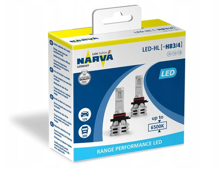 Żarówki LED Narva HB3/HB4 Narva Range Performance 12V/24V 24W