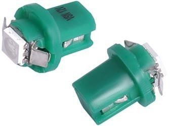 Żarówki LED Vision T5 Bax B8.5d 12V SMD zielone