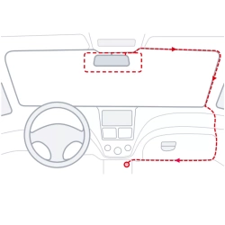 WIdeorejestrator samochodowy Yuemi Y6 Dash Cam