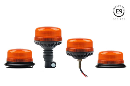 Lampa ostrzegawcza AMiO W03P R65 R10 36LED 12/24V IP56
