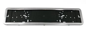 Ramka tablicy rejestracyjnej - stal nierdzewna INOX