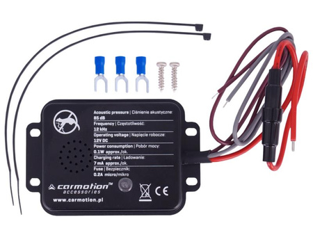 Samochodowy odstraszacz gryzoni akustyczny Carmotion 12V