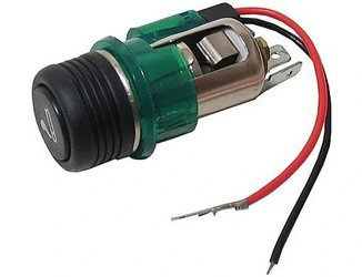 Zapalniczka samochodowa z podświetlanym gniazdem AMiO 12V